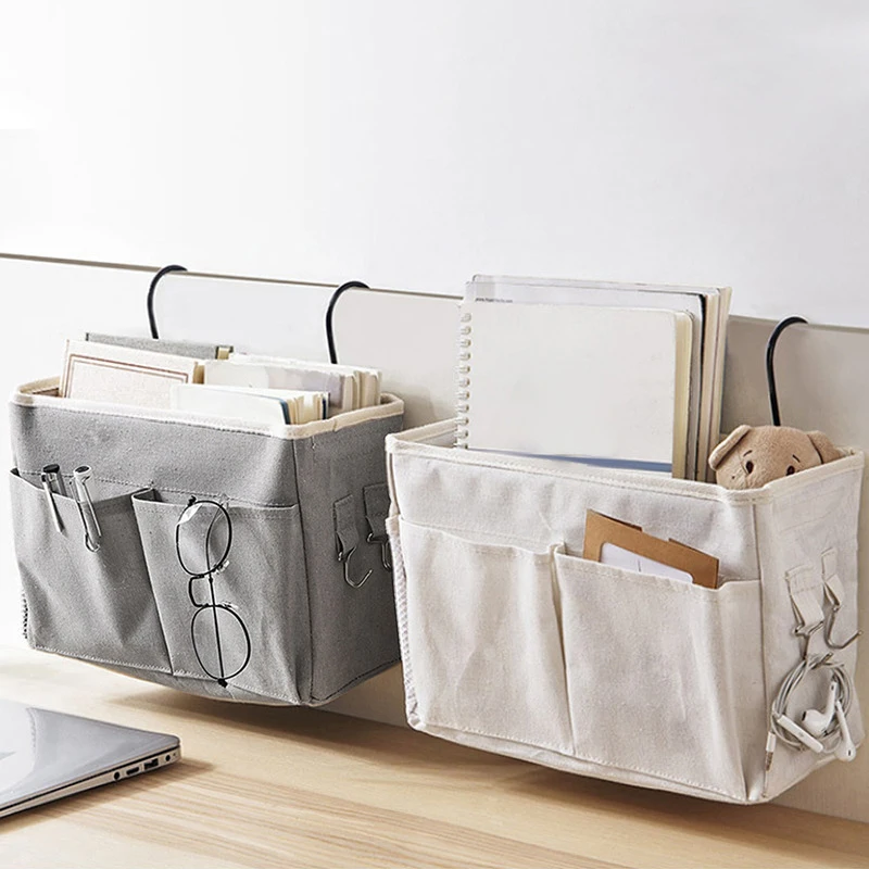 Bedside Hanging Pocket Bedroom Magazine Baby Diaper Doll Toys Storage Bag with Double Hook Home Dormitory Desktop Organizer Bags
Bedside Hanging Pocket Bedroom Magazine Baby Diaper Doll Toys Storage Bag with Double Hook Home Dormitory Desktop Organizer Bags