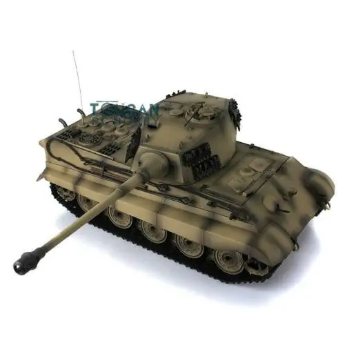 2.4G Heng Long 1/16 Yellow 6.0 Upgraded King Tiger RC Tank 3888A Metal Tracks TH12733-SMT4
2.4G Heng Long 1/16 Yellow 6.0 Upgraded King Tiger RC Tank 3888A Metal Tracks TH12733-SMT4
