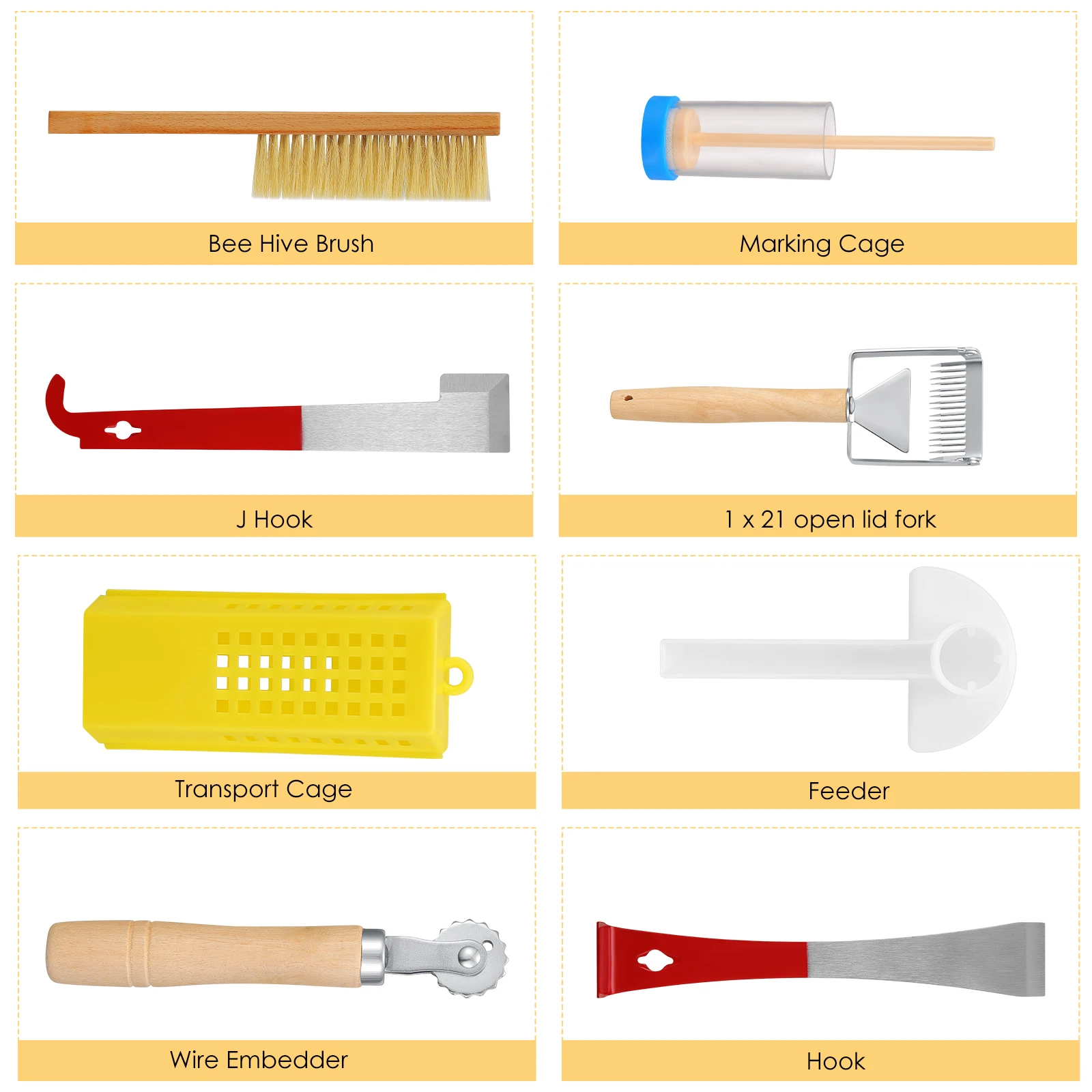 18/19pcs Beekeeping Honey Tool Kit Beekeeping Starter Kit Set Deluxe Beekeeper Starter Kit Beekeeping Equipment Supplies 
18/19pcs Beekeeping Honey Tool Kit Beekeeping Starter Kit Set Deluxe Beekeeper Starter Kit Beekeeping Equipment Supplies