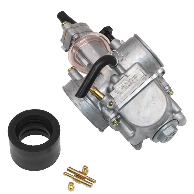 2T 4T Universal Keihin Koso OKO Motorcycle Carburetor Carburador 21 24 26 28 30 32 34mm With Power Jet For Racing Moto
2T 4T Universal Keihin Koso OKO Motorcycle Carburetor Carburador 21 24 26 28 30 32 34mm With Power Jet For Racing Moto