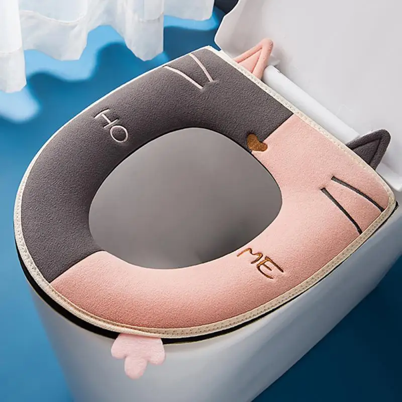 Winter Warm Toilet Seat Cover Closestool Mat 1Pcs Washable Bathroom Accessories Knitting Pure Color Soft Pad Toilet Cushion Seat
Winter Warm Toilet Seat Cover Closestool Mat 1Pcs Washable Bathroom Accessories Knitting Pure Color Soft Pad Toilet Cushion Seat