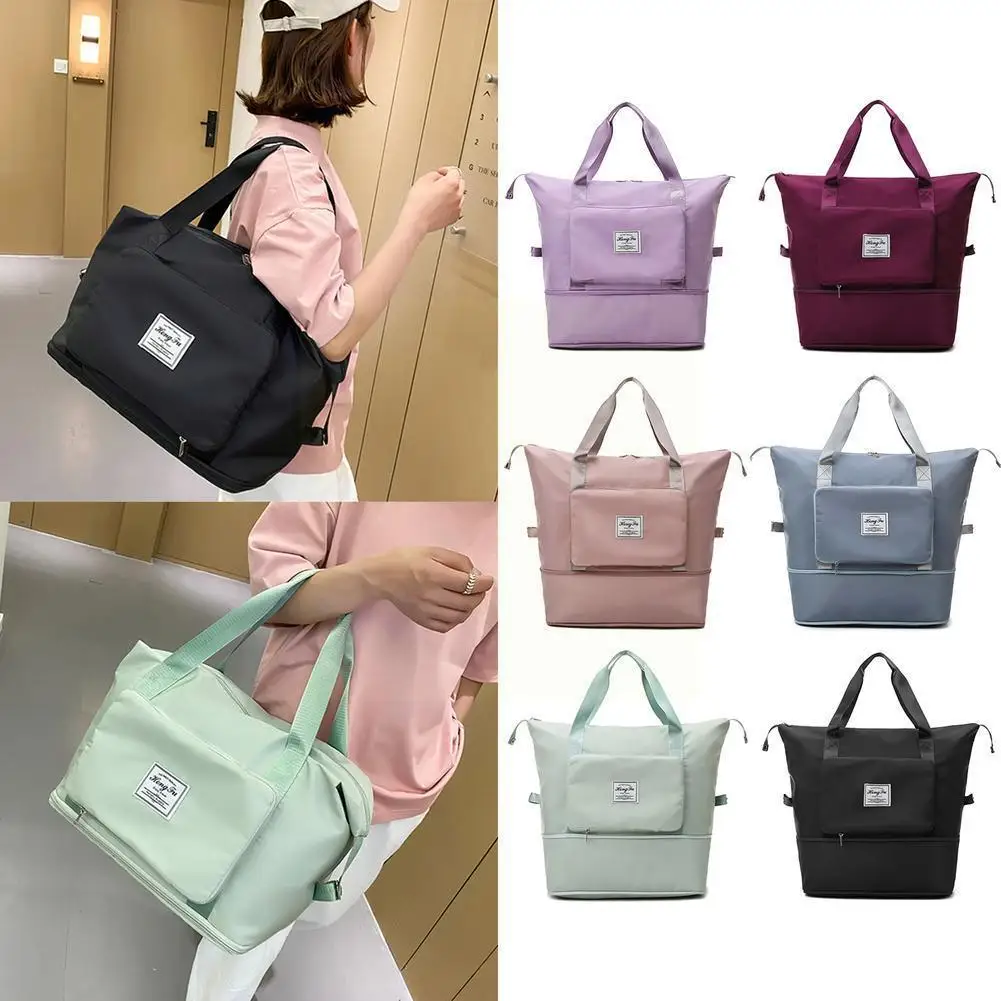 Foldable Travel Bag Large Capacity Tote Bag Unisex Travel Business Bag Sports Bag Waterproof Shoulder Yoga Handbag Trai C1B7
Foldable Travel Bag Large Capacity Tote Bag Unisex Travel Business Bag Sports Bag Waterproof Shoulder Yoga Handbag Trai C1B7
