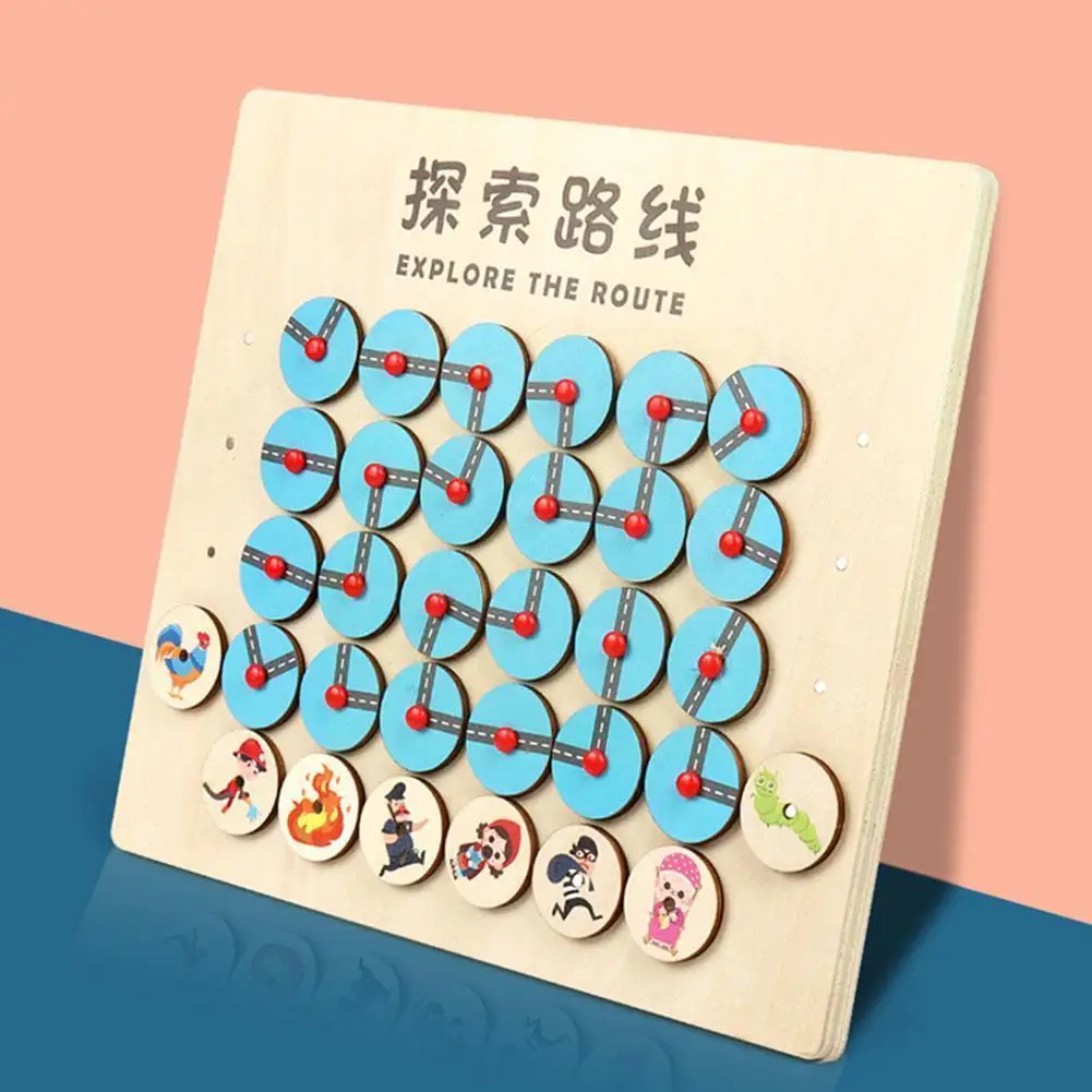 Find The Route Puzzle Toys Children Hand-eye Combination Educational Training Kindergarten Game Games Wall Ability Toys Woo K4K2
Find The Route Puzzle Toys Children Hand-eye Combination Educational Training Kindergarten Game Games Wall Ability Toys Woo K4K2