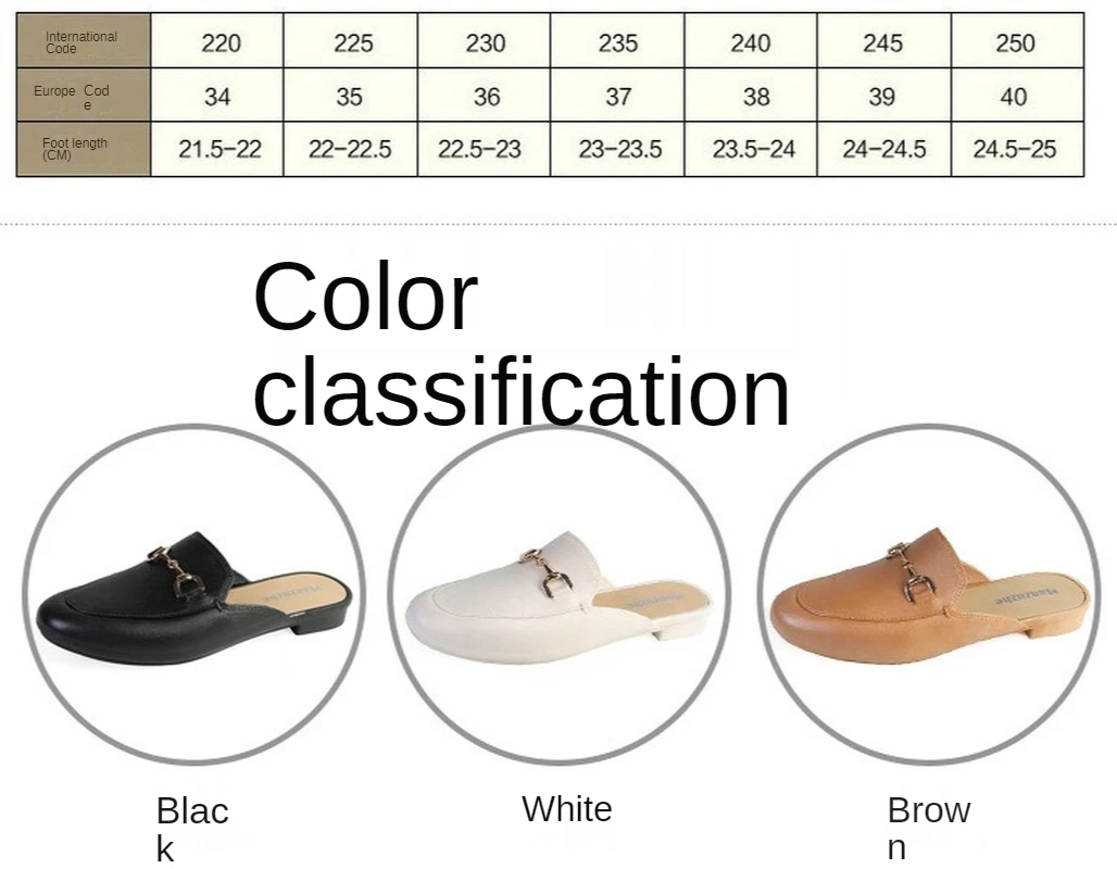 2021 Women's Slippers Outdoor Sandals Casual Daily Shoes Summer Fashion Slides Flat Metal Decoration Lazy Slippers Hot Sale
2021 Women's Slippers Outdoor Sandals Casual Daily Shoes Summer Fashion Slides Flat Metal Decoration Lazy Slippers Hot Sale