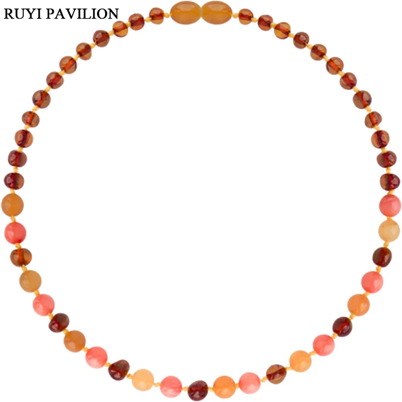 RUYI PAVILION ожерелье из натурального Балтийского янтаря для детей ручной работы полированные Янтарные Бусины изысканное многоцветное ювелирн...
RUYI PAVILION ожерелье из натурального Балтийского янтаря для детей ручной работы полированные Янтарные Бусины изысканное многоцветное ювелирн...