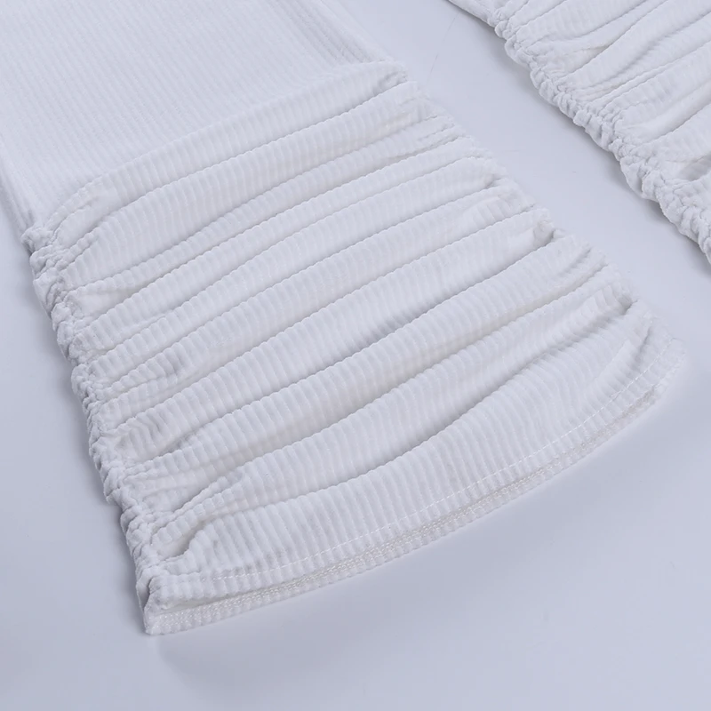 2021 Autumn Streetwear Casual Elegant Pencil Pants White New Women's Pants Hem Pleated High Waist Pant Full Length Trousers
2021 Autumn Streetwear Casual Elegant Pencil Pants White New Women's Pants Hem Pleated High Waist Pant Full Length Trousers