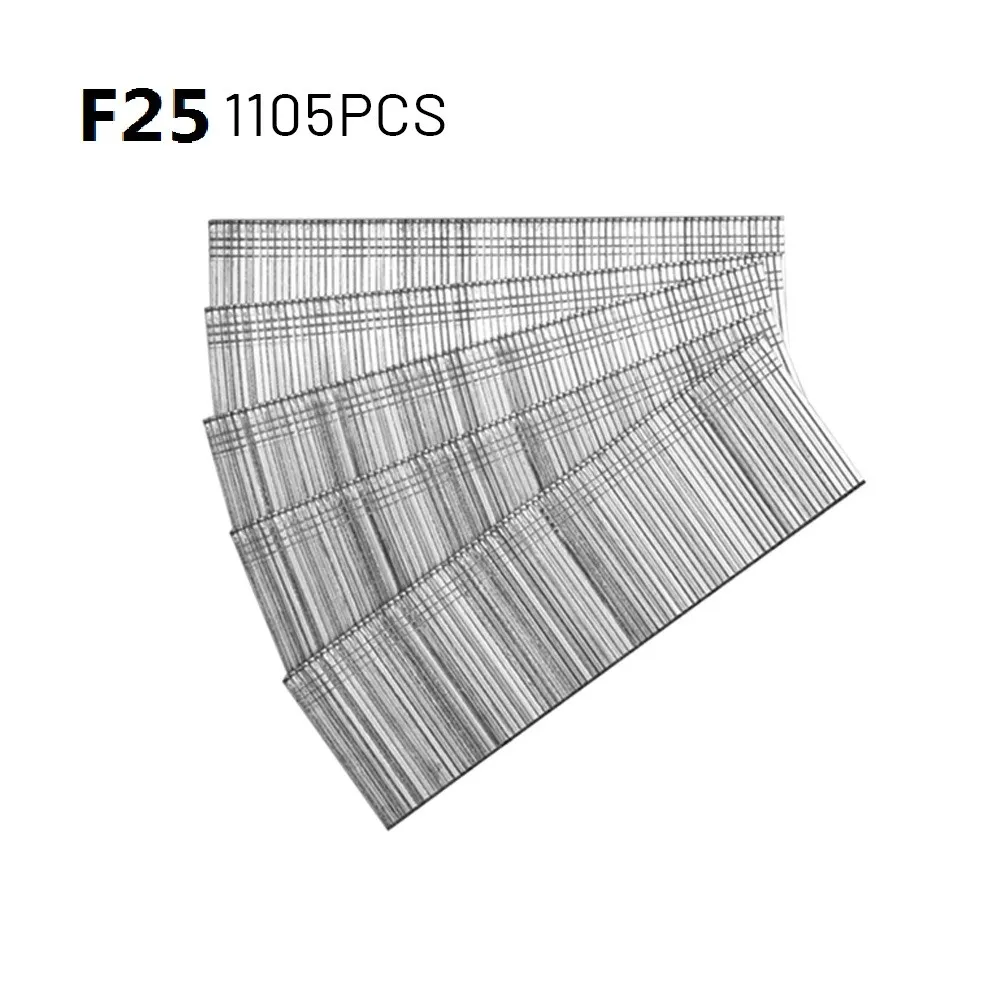 1105Pcs/Set F15/F20/F25/F30 Straight Brad Nail 304 Stainless Steel Nails For Woodworking DIY Home Improvement Gardening
1105Pcs/Set F15/F20/F25/F30 Straight Brad Nail 304 Stainless Steel Nails For Woodworking DIY Home Improvement Gardening