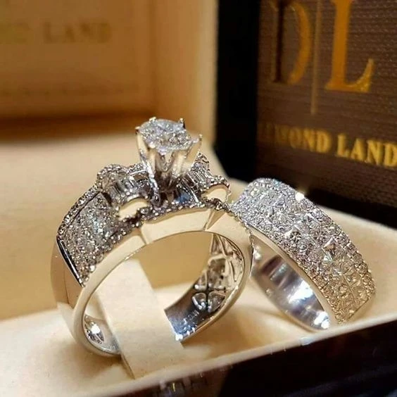 2pcs/Set Gifts Handmade Luxury Exquisite Rings Fashion Jewelry Silver color Jewelry Women Ring
2pcs/Set Gifts Handmade Luxury Exquisite Rings Fashion Jewelry Silver color Jewelry Women Ring
