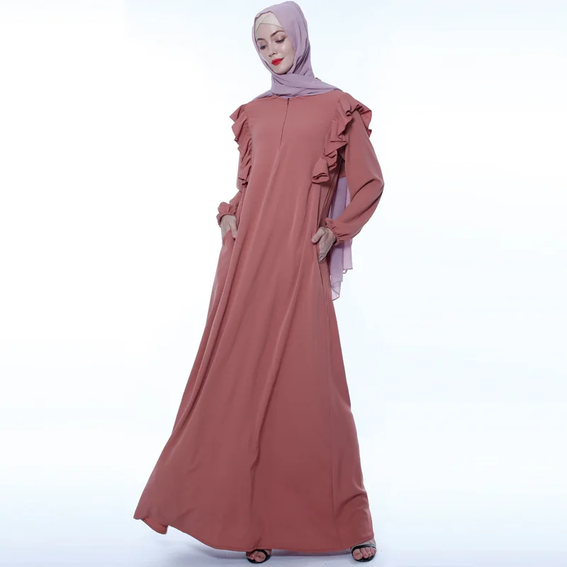 Muslim Dress Women Wooden Ear Casual Dress Ins Muslim Robe Islamic Abaya Muslim Fashion Abaya Turkey Abaya Dubai Donsignet
Muslim Dress Women Wooden Ear Casual Dress Ins Muslim Robe Islamic Abaya Muslim Fashion Abaya Turkey Abaya Dubai Donsignet