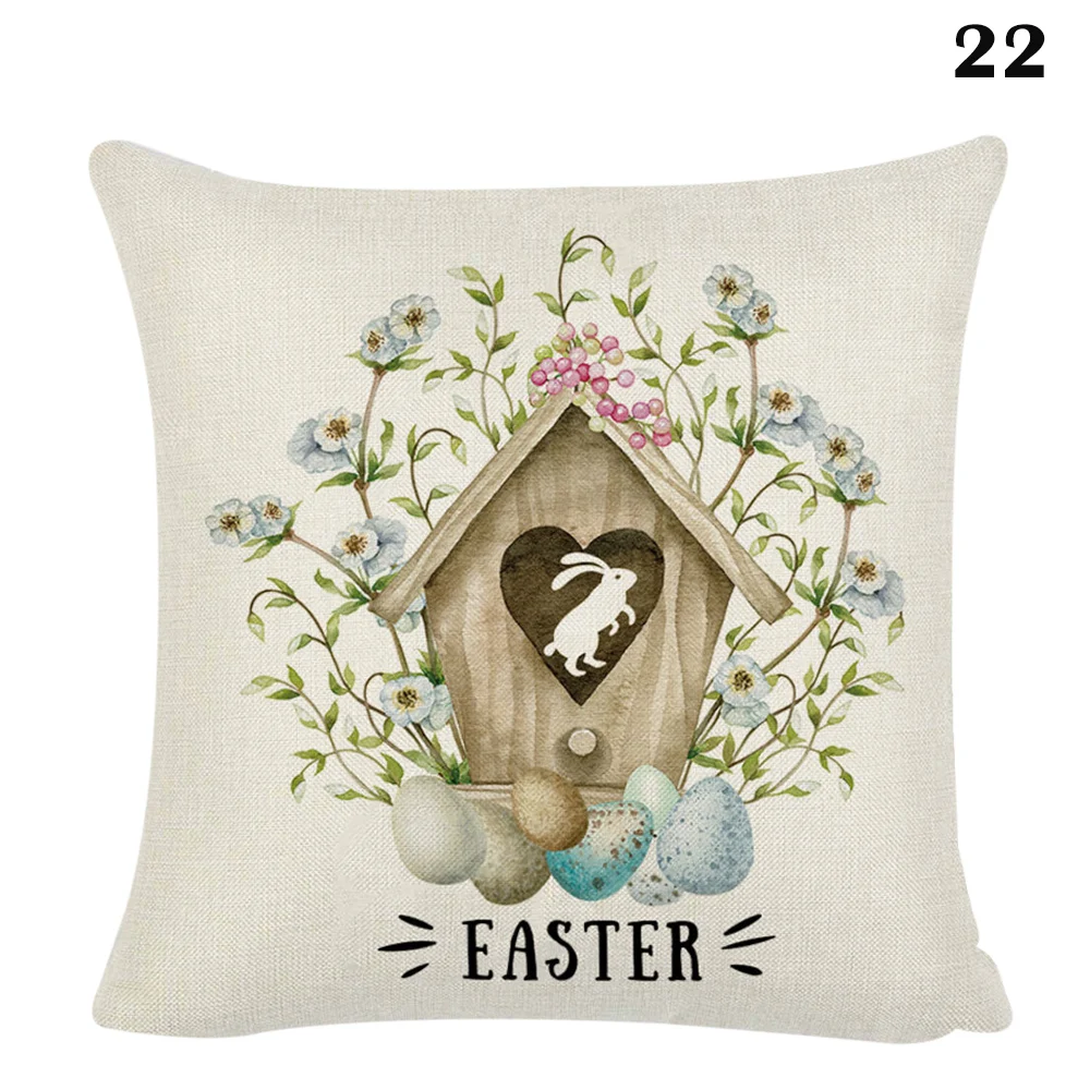 Easter Themed Pillowcase Cute Cartoon Print Cushion Cover For Sofa Accessories 2020ing
Easter Themed Pillowcase Cute Cartoon Print Cushion Cover For Sofa Accessories 2020ing