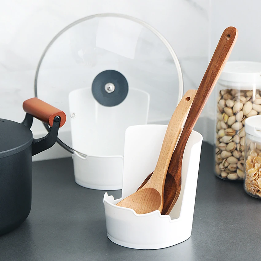 Spoon Rest Organizer for Kitchen, Plastic Utensil Rest, Heat Resistant Kitchen Utensil Holder Stand for Spoons, Pans Lid,Tongs
Spoon Rest Organizer for Kitchen, Plastic Utensil Rest, Heat Resistant Kitchen Utensil Holder Stand for Spoons, Pans Lid,Tongs