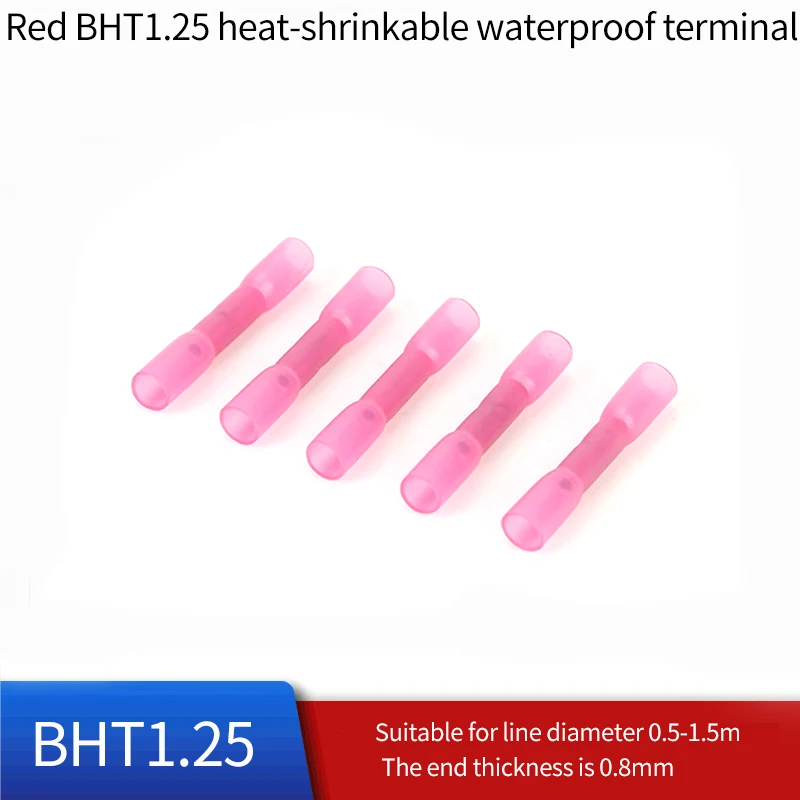 20/30/50Pcs Heat Shrink Butt Wire Connectors AWG 22-16 0.5-1.5mm2 red Waterproof Insulated Automobile Wire Cable Terminals
20/30/50Pcs Heat Shrink Butt Wire Connectors AWG 22-16 0.5-1.5mm2 red Waterproof Insulated Automobile Wire Cable Terminals