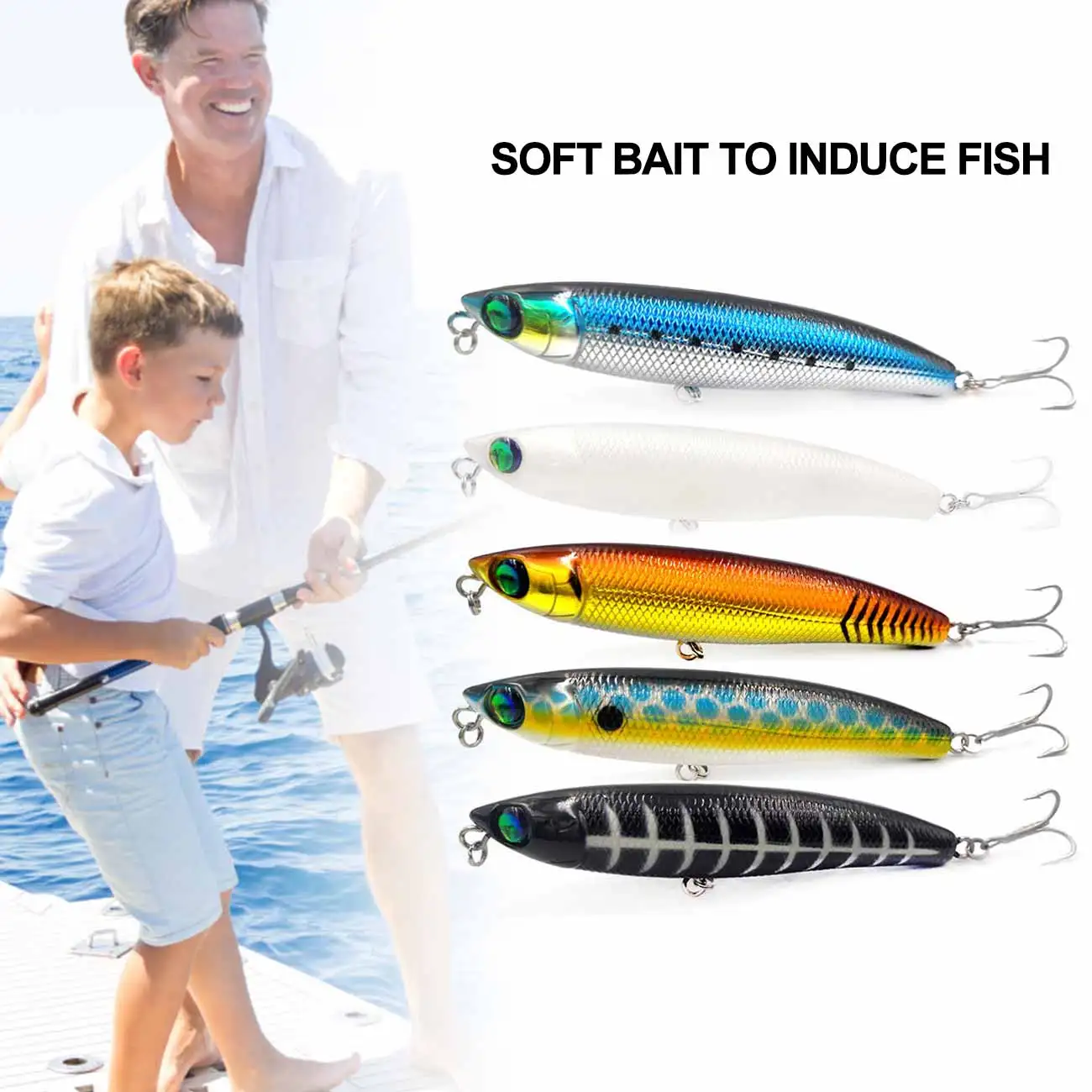 11cm 20g Fishing Pencil Lure Floating High Quality Hard Surface Artificial Topwater Electroplated Stickbait fish Bait New
11cm 20g Fishing Pencil Lure Floating High Quality Hard Surface Artificial Topwater Electroplated Stickbait fish Bait New