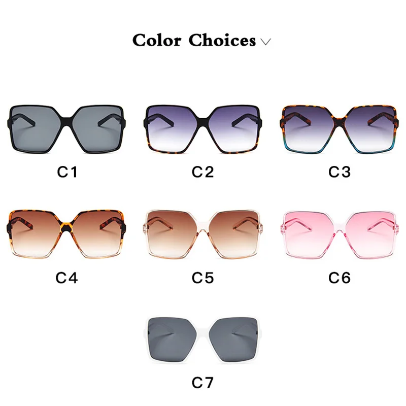 New Black Oversized Square Sunglasses Women Summer Travel Trendy Style Sun Glasses Female Big Square Celebrity Shades Oculos 
New Black Oversized Square Sunglasses Women Summer Travel Trendy Style Sun Glasses Female Big Square Celebrity Shades Oculos