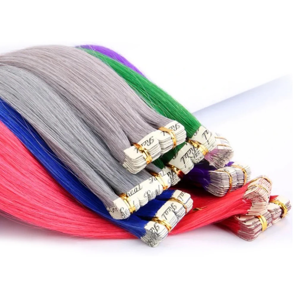 Isheeny 12" 16" 20" 24" Fancy Mini Tape Hair Extensions 10pcs Machine Made Remy Hair Seamless On Glue 100% Human Hair 
Isheeny 12" 16" 20" 24" Fancy Mini Tape Hair Extensions 10pcs Machine Made Remy Hair Seamless On Glue 100% Human Hair