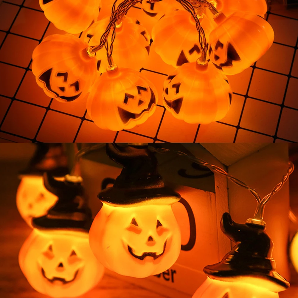 3M 20 LED Halloween Pumpkin String Lights Battery+USB Lamp DIY Hanging Horror Decoration For Home Party Holiday Supplies
3M 20 LED Halloween Pumpkin String Lights Battery+USB Lamp DIY Hanging Horror Decoration For Home Party Holiday Supplies