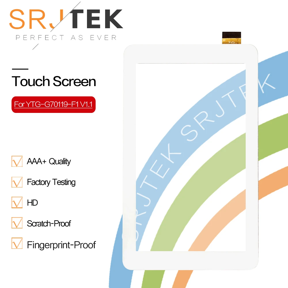 SRJTEK 7 "сенсорный экран для YTG-G70119-F1 V1.1 планшетный ПК с сенсорным Экран Панель планшета Стекло Сенсор ремонт Запчасти для авто
SRJTEK 7 "сенсорный экран для YTG-G70119-F1 V1.1 планшетный ПК с сенсорным Экран Панель планшета Стекло Сенсор ремонт Запчасти для авто