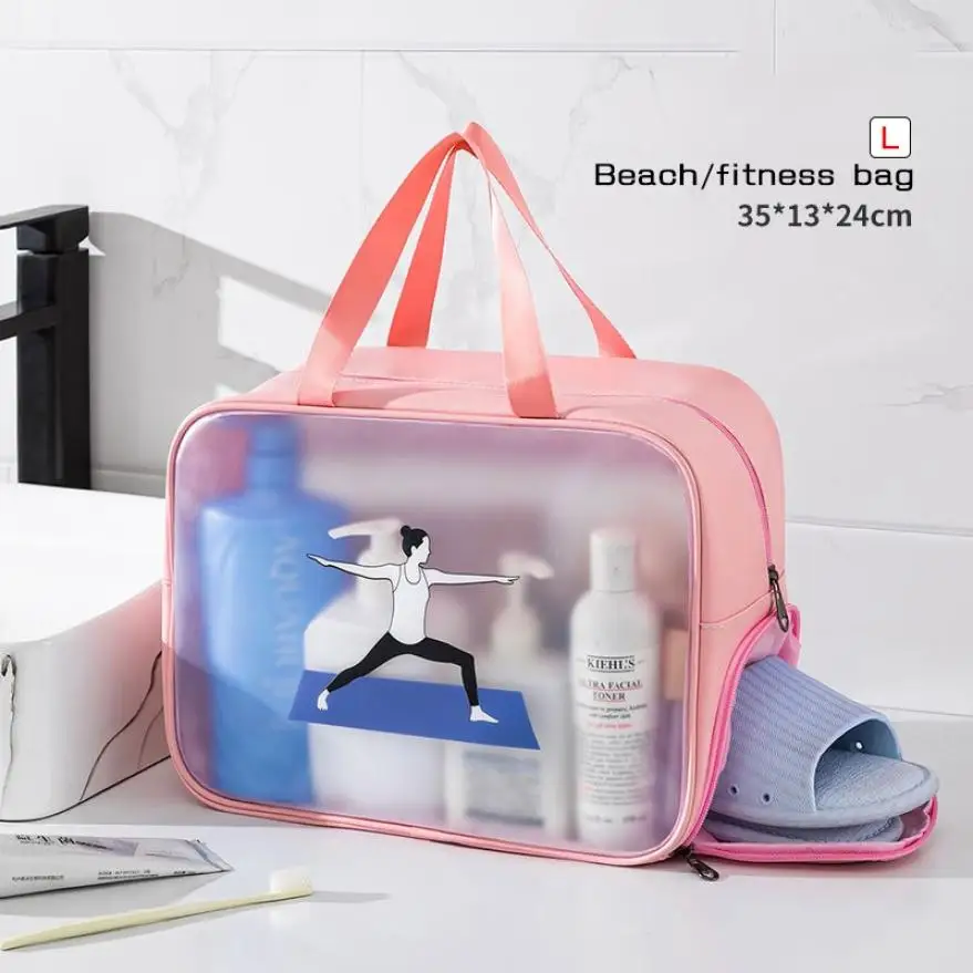 Women Cute Waterproof Transparent Travel Cosmetic Bag Makeup Case Bath Make Up Organizer Toiletry Wash Beauty Kit Storage Pouch
Women Cute Waterproof Transparent Travel Cosmetic Bag Makeup Case Bath Make Up Organizer Toiletry Wash Beauty Kit Storage Pouch