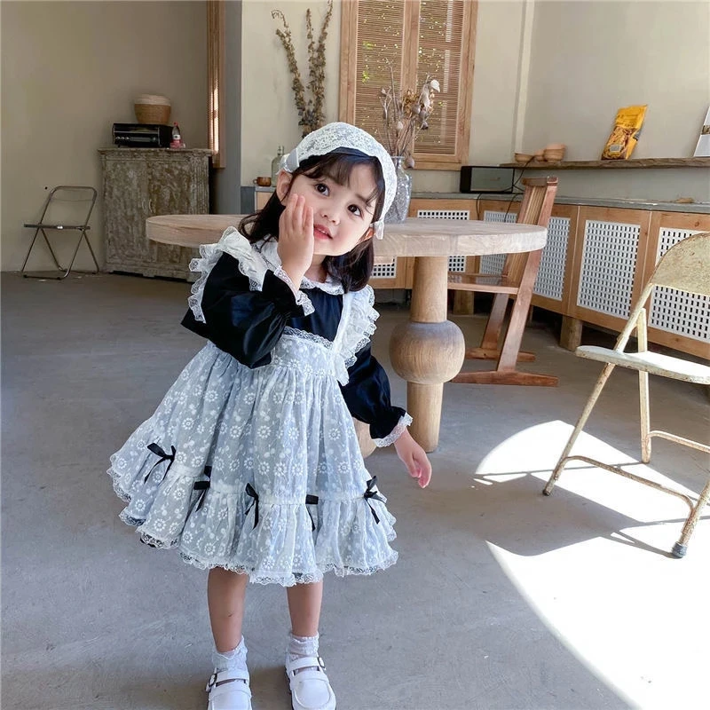 2021 New Fall Winter Girl Corduroy Princess Dress White Lace Long Sleeve Strap Dress For Baby Girls Cute Toddler Kids Clothes
2021 New Fall Winter Girl Corduroy Princess Dress White Lace Long Sleeve Strap Dress For Baby Girls Cute Toddler Kids Clothes