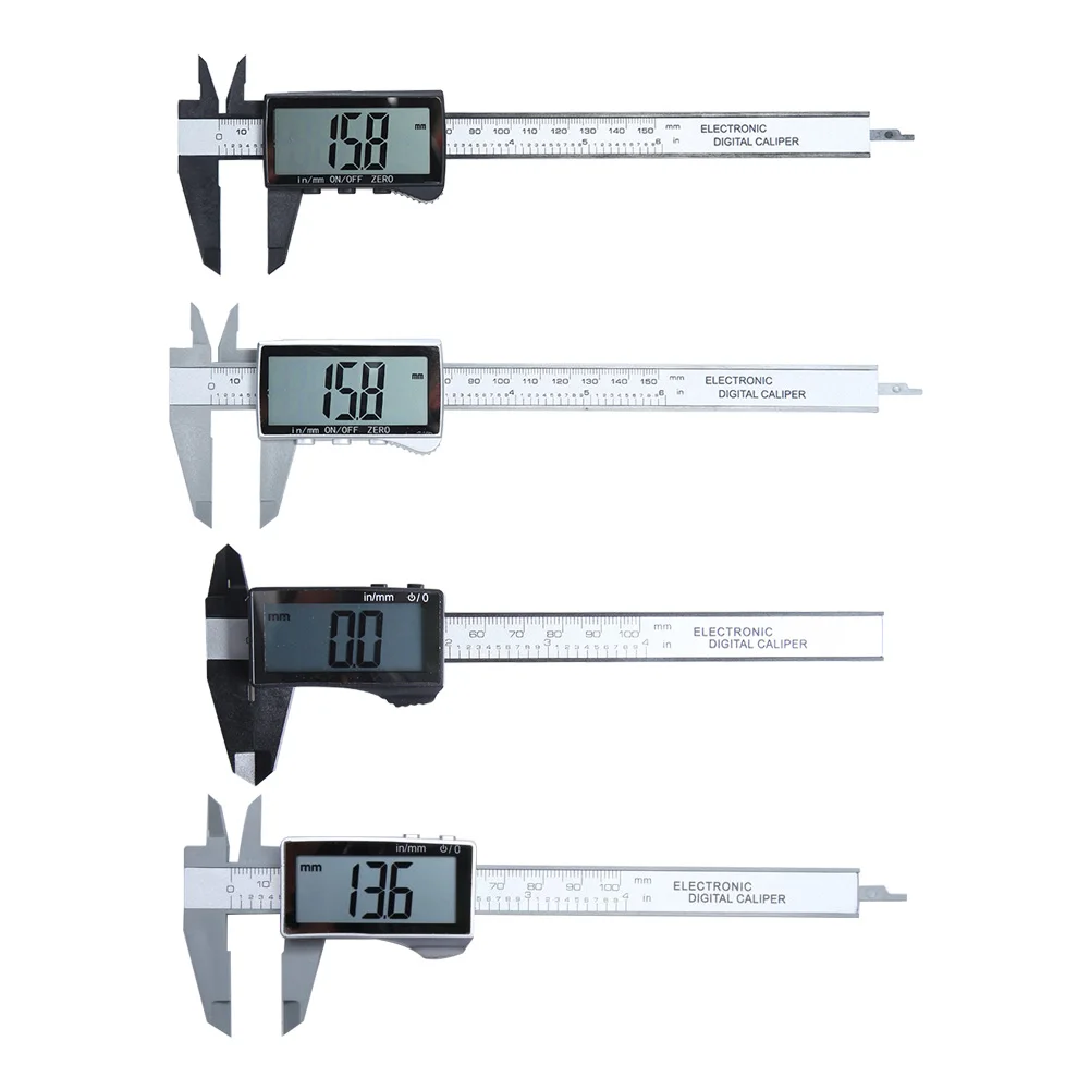 Full Screen Plastic Electronic Digital Caliper Small Household High-Precision Industrial-Grade Measure Instrument Vernier Calipe
Full Screen Plastic Electronic Digital Caliper Small Household High-Precision Industrial-Grade Measure Instrument Vernier Calipe