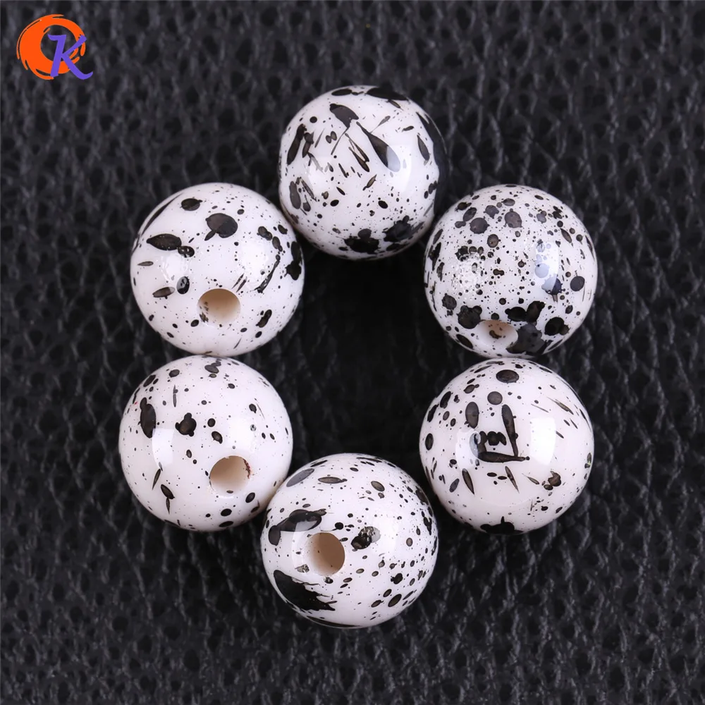 Cordial Design 16mm 100Pcs Acrylic Beads/Semi Hole Bead/Earring Findings/UV Polka Dot Effect Beads/Hand Made/Jewelry Accessories
Cordial Design 16mm 100Pcs Acrylic Beads/Semi Hole Bead/Earring Findings/UV Polka Dot Effect Beads/Hand Made/Jewelry Accessories