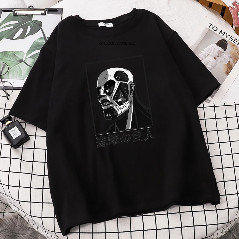 Attack On Titan Japanese Anime Print Tshirts Street Oversize Sport Crewneck High Quality Women Tee Shirt
Attack On Titan Japanese Anime Print Tshirts Street Oversize Sport Crewneck High Quality Women Tee Shirt