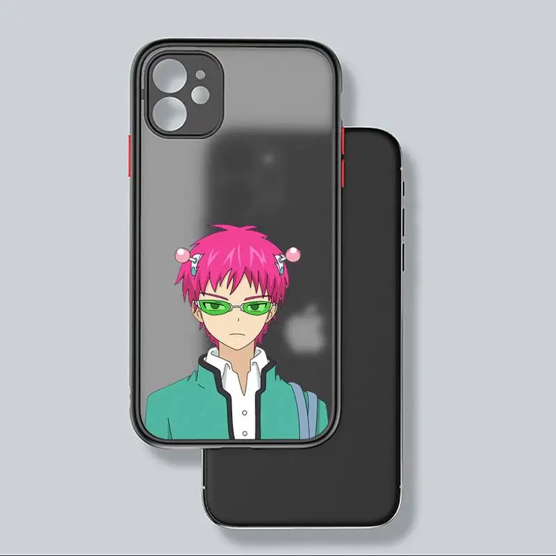 Saiki Kusuo Phone Case For iphone 12 11 8 7 plus mini x xs xr pro max matte transparent cover 
Saiki Kusuo Phone Case For iphone 12 11 8 7 plus mini x xs xr pro max matte transparent cover
