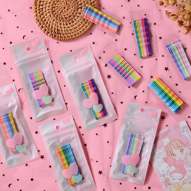 Macaron Metal Hair Accessories Children's Ins Hairpin Headdress Candy Hairpin BB Clip Net Red Same Paragraph Word Clip
Macaron Metal Hair Accessories Children's Ins Hairpin Headdress Candy Hairpin BB Clip Net Red Same Paragraph Word Clip