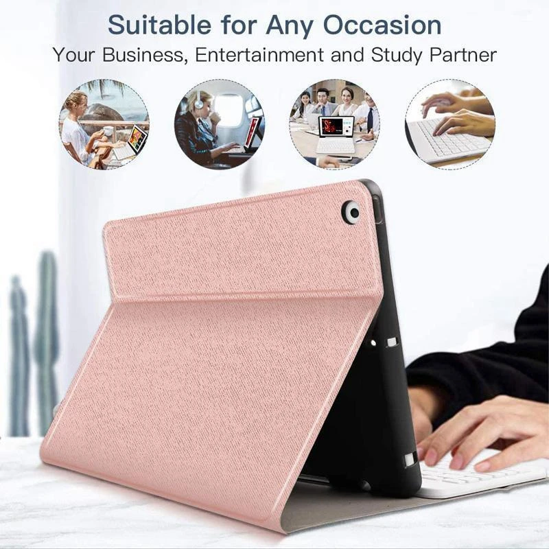Tablet Protection Kit, Tablet Protection Kit with Wireless Contact Bluetooth Keyboard for iPad 10.2
Tablet Protection Kit, Tablet Protection Kit with Wireless Contact Bluetooth Keyboard for iPad 10.2