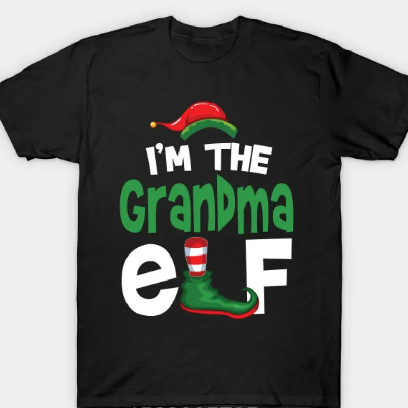 I'm The Grandma Elf. Unique Christmas Family Matching T-Shirt. Summer Cotton Short Sleeve O-Neck Mens T Shirt New S-3XL
I'm The Grandma Elf. Unique Christmas Family Matching T-Shirt. Summer Cotton Short Sleeve O-Neck Mens T Shirt New S-3XL