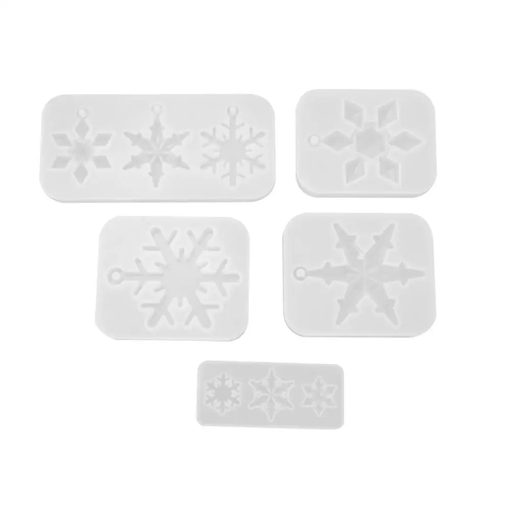 Christmas Mold Snowflake Style Epoxy Resin Mould Christmas Tree Pendant Silicone Molds Holiday Theme Pendant Resin Mould DIY
Christmas Mold Snowflake Style Epoxy Resin Mould Christmas Tree Pendant Silicone Molds Holiday Theme Pendant Resin Mould DIY