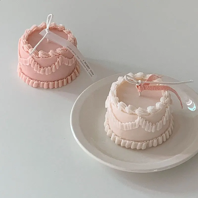 Simulation Cream Cake Scented Silicone Candle Plastic Moulds Diy Gypsum Plaster Crafts Mold Handmade Soap Making Home Decoration
Simulation Cream Cake Scented Silicone Candle Plastic Moulds Diy Gypsum Plaster Crafts Mold Handmade Soap Making Home Decoration