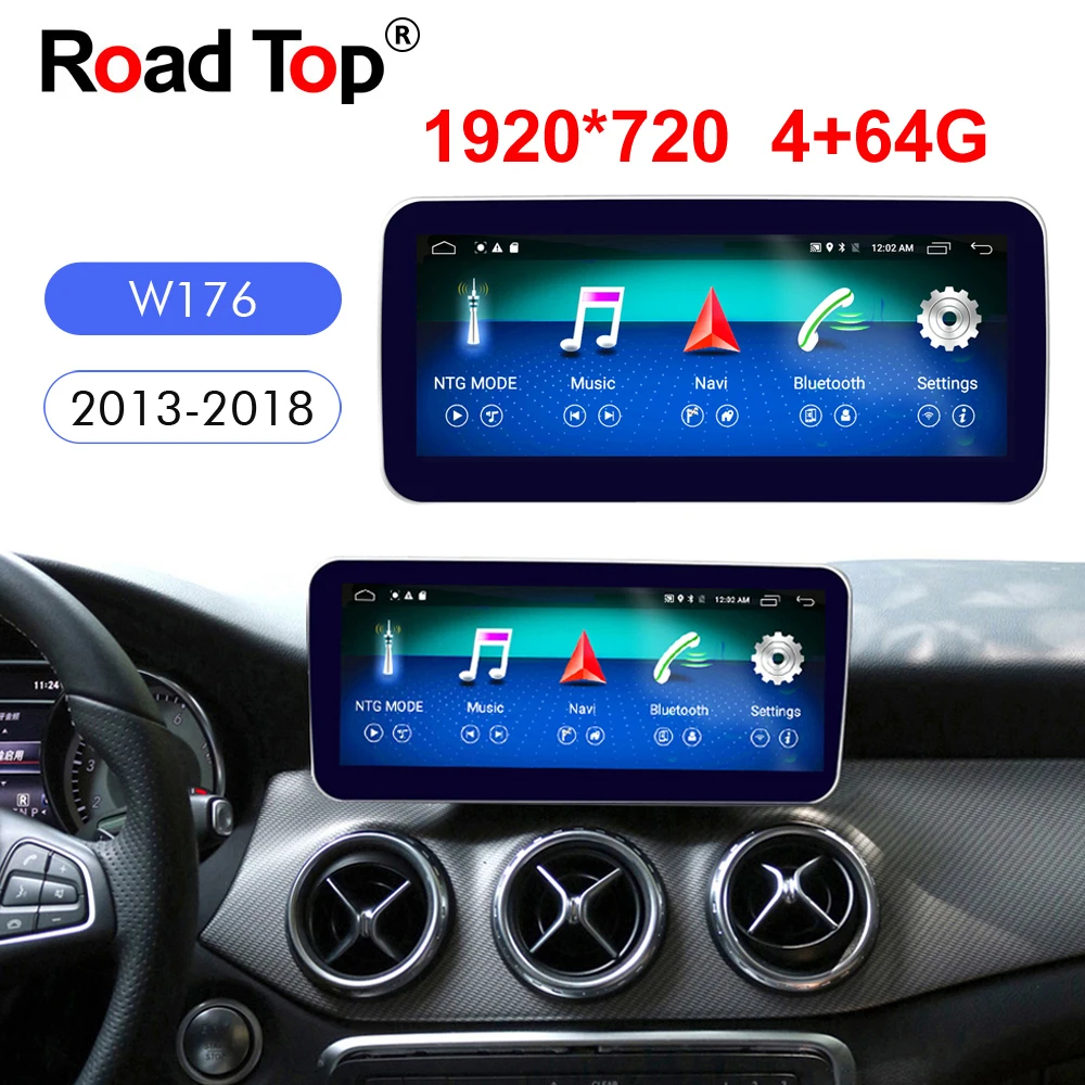10 25 "Android автомобильное радио GPS навигация Bluetooth WiFi головное устройство экран