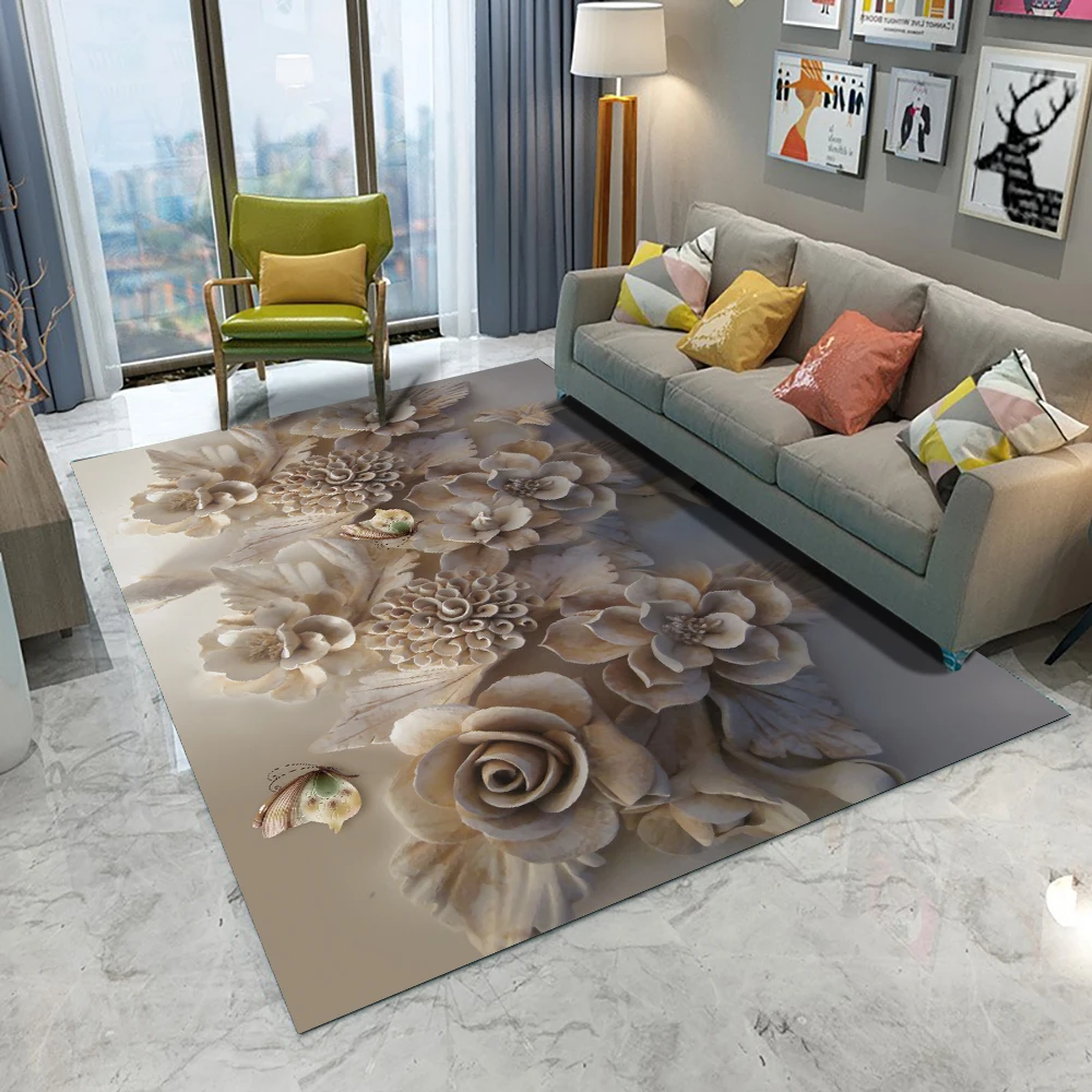 Alfombra New Printed Flannel Area Rug Jewelry Flower Pattern Room Floor Printed Carpet For Living Room Bedroom & Home Carpet
Alfombra New Printed Flannel Area Rug Jewelry Flower Pattern Room Floor Printed Carpet For Living Room Bedroom & Home Carpet