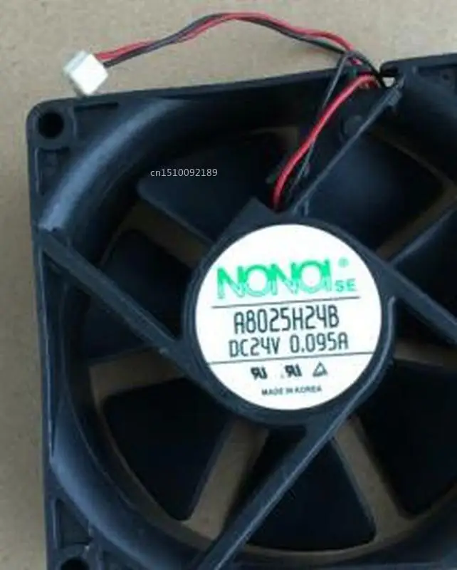 For NONOISE A8025H24B Server Cooler Fan DC 24V 0.095A 80X80X25mm 2-wire Free shipping
For NONOISE A8025H24B Server Cooler Fan DC 24V 0.095A 80X80X25mm 2-wire Free shipping