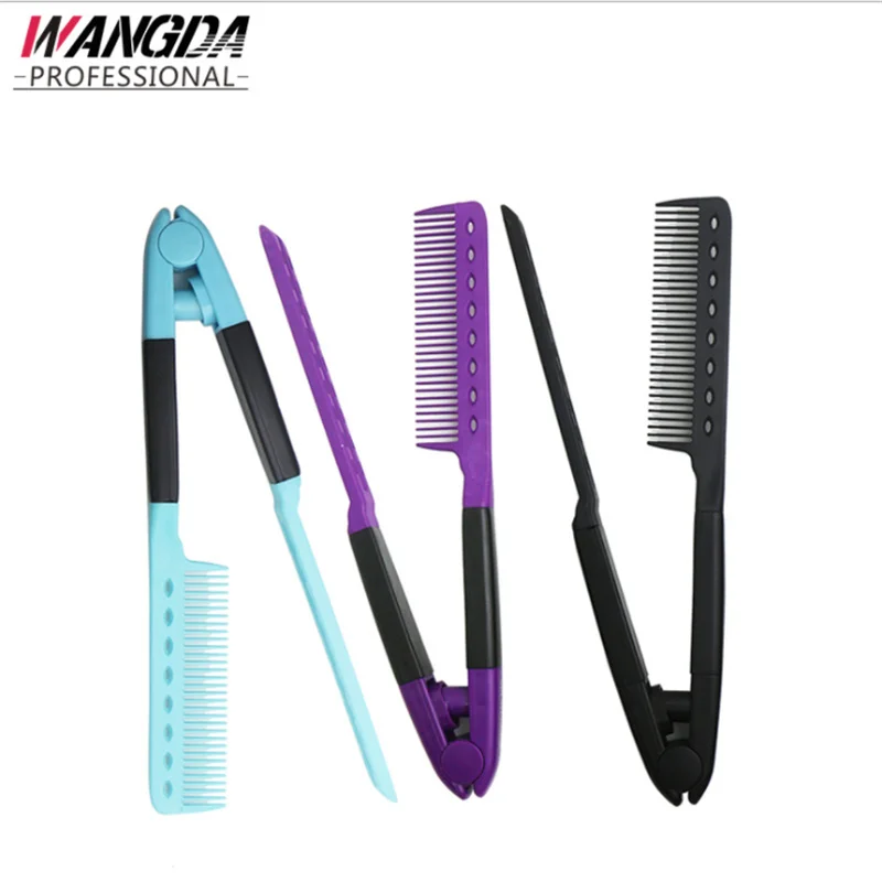 Portable V-shaped Straightening Comb Washable Foldable Straight Hair Comb Hair Salon Hairdressing Styling DIY Tool 3 colors
Portable V-shaped Straightening Comb Washable Foldable Straight Hair Comb Hair Salon Hairdressing Styling DIY Tool 3 colors