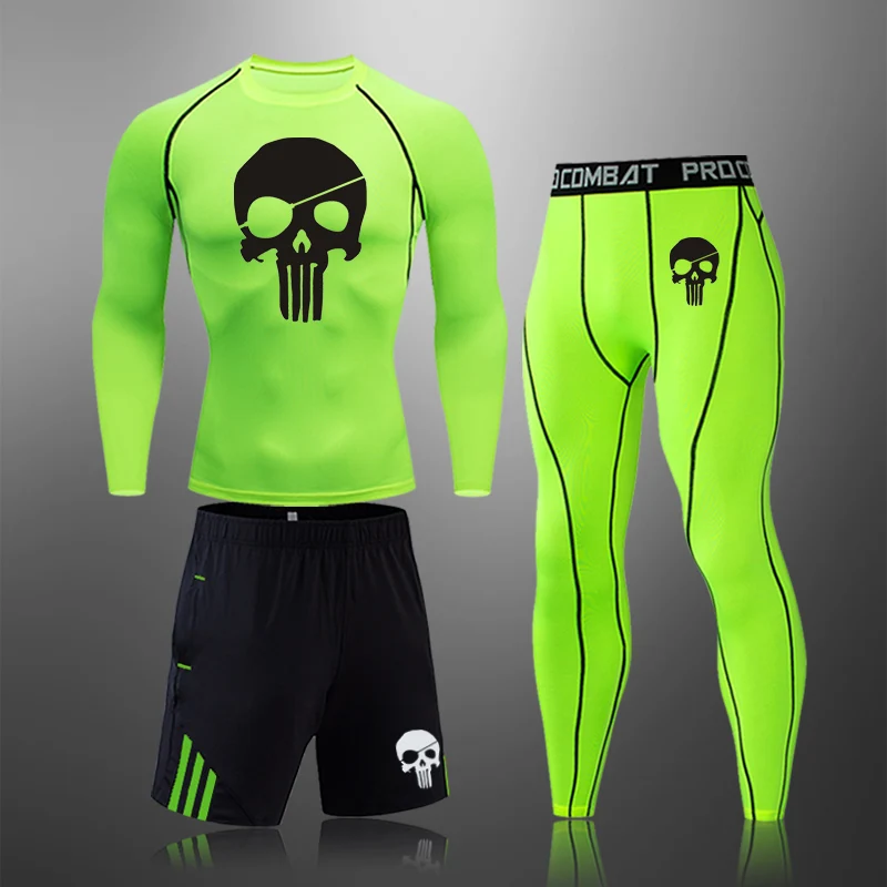 High Quality Men's Cycling Wear Training Suit Compression Clothes MMA Skull T-Shirt Pants Gym Leggings Jogging Suit 4xl
High Quality Men's Cycling Wear Training Suit Compression Clothes MMA Skull T-Shirt Pants Gym Leggings Jogging Suit 4xl