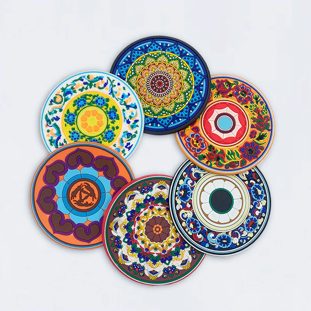 Retro Coaster Non-slip Silicone Mat Cup Coaster TableTea Coaste Cup Holder Table Mat Placemats Onderzetters Tazas Untersetzer
Retro Coaster Non-slip Silicone Mat Cup Coaster TableTea Coaste Cup Holder Table Mat Placemats Onderzetters Tazas Untersetzer
