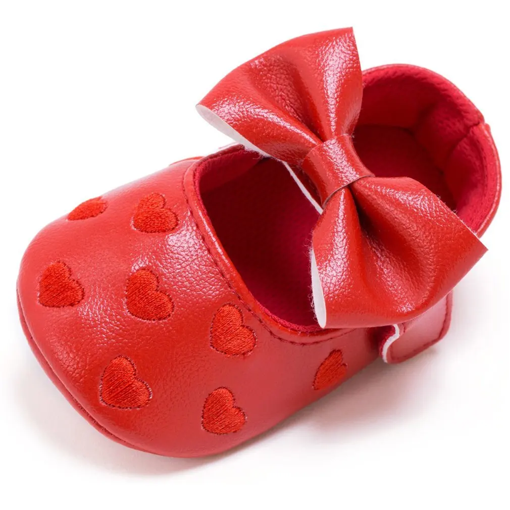 Newborn Baby Girl Casual Heart Embroidery Bowknot 0-12 Months Toddler Shoes Infant Sole Shoes Soft Bottom Non-slip Shoes
Newborn Baby Girl Casual Heart Embroidery Bowknot 0-12 Months Toddler Shoes Infant Sole Shoes Soft Bottom Non-slip Shoes