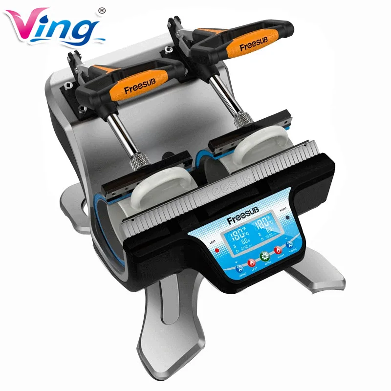 5 in 1 Combo Mini Automatic Double Station Mug Heat Press Machine
5 in 1 Combo Mini Automatic Double Station Mug Heat Press Machine