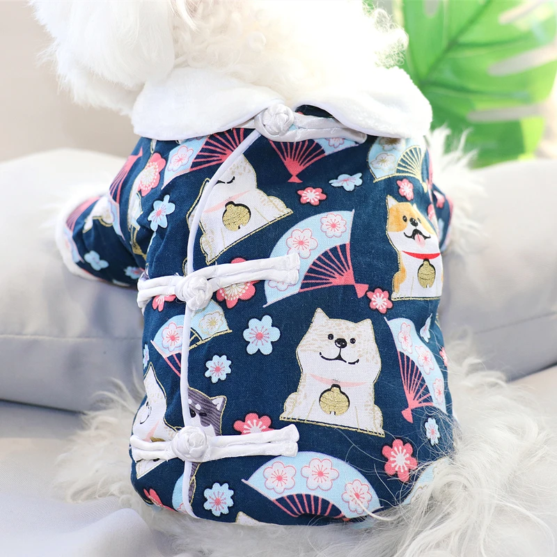 Dogs New Year festive Tang suit clothes Autumn and winter clothes Teddy Cats New Year Bichon Pets Winter small dogs thicken
Dogs New Year festive Tang suit clothes Autumn and winter clothes Teddy Cats New Year Bichon Pets Winter small dogs thicken