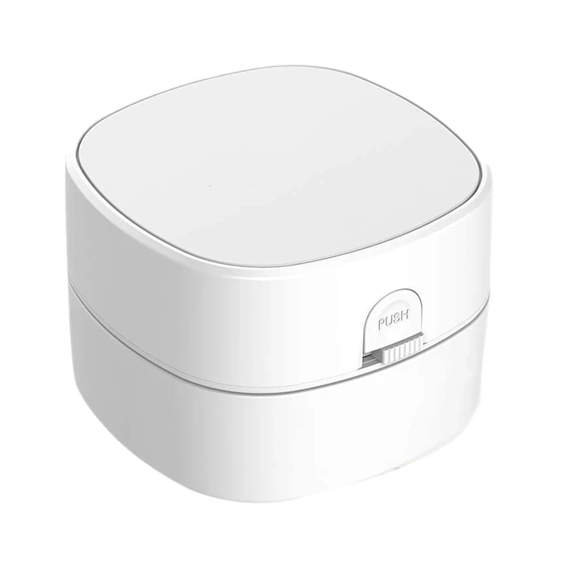 Настольный мини-пылесос, удобный перезаряжаемый Настольный пылесборник для спальни, стола, общежития, белый
Настольный мини-пылесос, удобный перезаряжаемый Настольный пылесборник для спальни, стола, общежития, белый