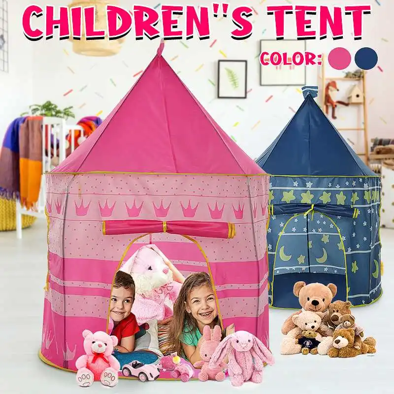 Toy Tents Play House Game Tent Indoor Kid Tent Children Outdoor Teepee Tent Baby Toy Tent Portable Folding Prince Princess Tent
Toy Tents Play House Game Tent Indoor Kid Tent Children Outdoor Teepee Tent Baby Toy Tent Portable Folding Prince Princess Tent