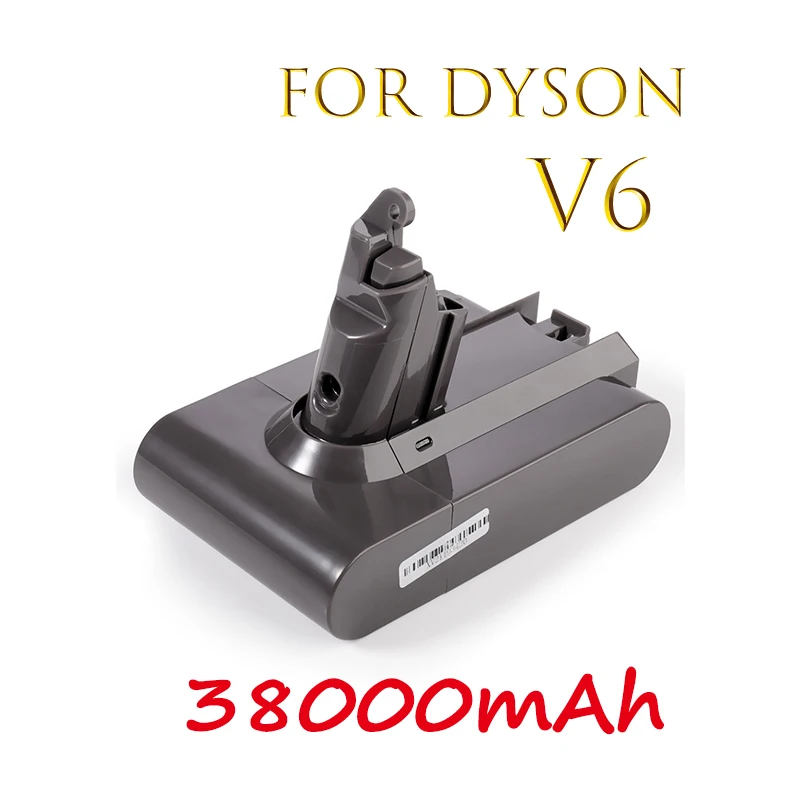 Dyson dc62 battery 38000mAh 21.6V Li-ion Battery for Dyson V6 DC58 DC59 DC61 DC62 DC74 SV07 SV03 SV09 Vacuum Cleaner Battery
Dyson dc62 battery 38000mAh 21.6V Li-ion Battery for Dyson V6 DC58 DC59 DC61 DC62 DC74 SV07 SV03 SV09 Vacuum Cleaner Battery