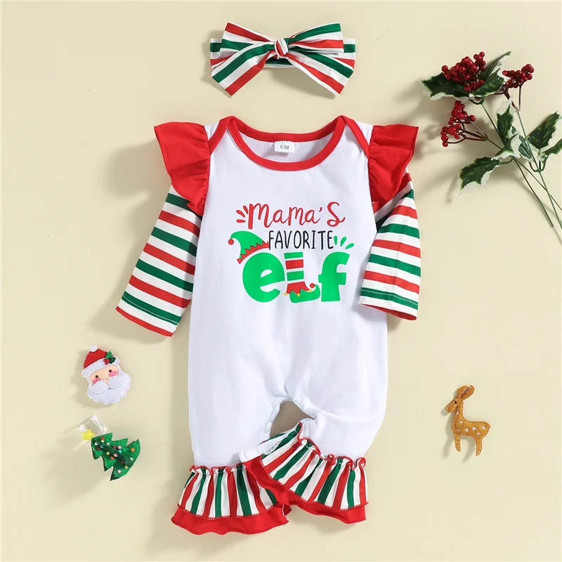 Christmas Newborn Baby Girl Rompers Long Sleeve Christmas Letter Print Jumpsuit Infant Baby Clothing Toddler Outfits
Christmas Newborn Baby Girl Rompers Long Sleeve Christmas Letter Print Jumpsuit Infant Baby Clothing Toddler Outfits