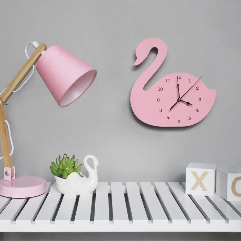 Wooden Wall Clock Swan Crown Rabbit Cloud Mute Clocks INS Nordic Kids Room Decorations Wall Hanging Ornaments Nursery Home Decor
Wooden Wall Clock Swan Crown Rabbit Cloud Mute Clocks INS Nordic Kids Room Decorations Wall Hanging Ornaments Nursery Home Decor