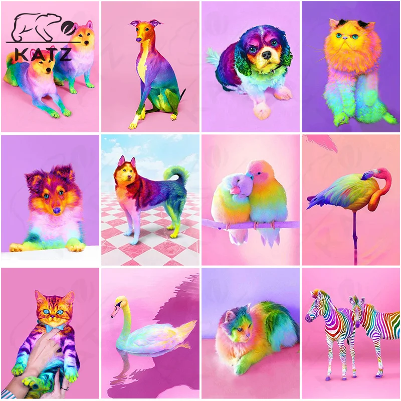 Diamond Painting Animal Color Streamer Embroidery Crossing Diy Dog Picture Diamond Mosaic Gift Cross Stitch Home Decoration
Diamond Painting Animal Color Streamer Embroidery Crossing Diy Dog Picture Diamond Mosaic Gift Cross Stitch Home Decoration