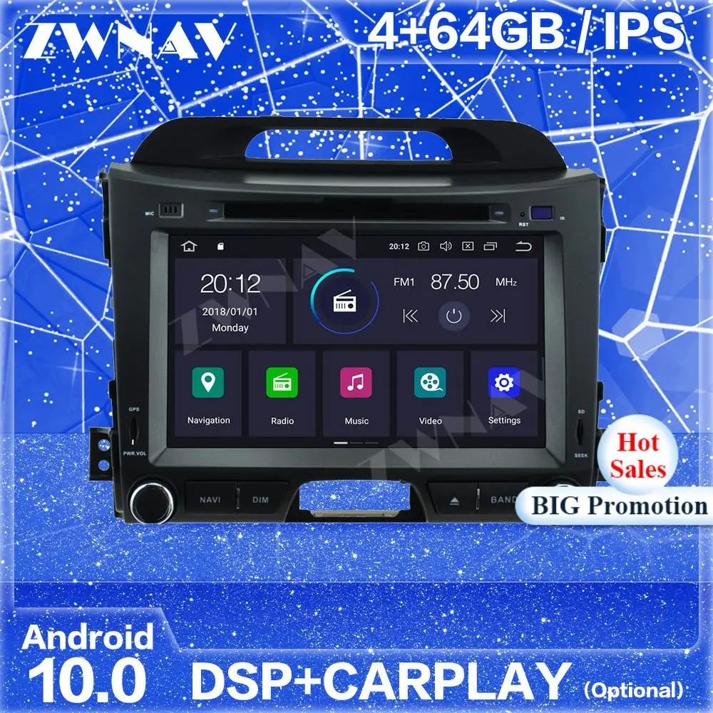 Carplay Android для KIA SPORTAGE R 2010 2011 2012 2013 2014 20152016 радио аудио стерео Мультимедийный плеер GPS головное устройство
Carplay Android для KIA SPORTAGE R 2010 2011 2012 2013 2014 20152016 радио аудио стерео Мультимедийный плеер GPS головное устройство