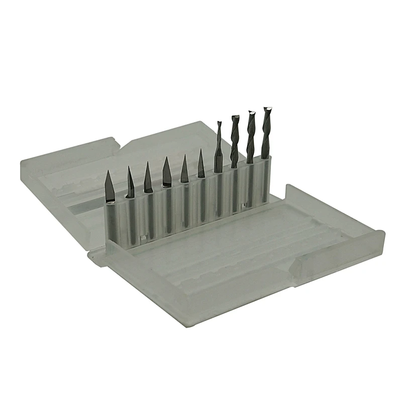 14 pcs 3.175 mm Drilling bits/ Tool bits Cutter Carving Knife for PVC,Wood,Acryl ,MDF,ABS Material Cutting
14 pcs 3.175 mm Drilling bits/ Tool bits Cutter Carving Knife for PVC,Wood,Acryl ,MDF,ABS Material Cutting