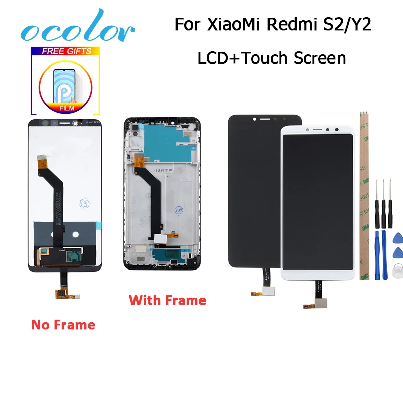 Ocolor для XiaoMi Redmi S2 ЖК дисплей и сенсорный экран с рамкой 5 99 "Замена пленкой +